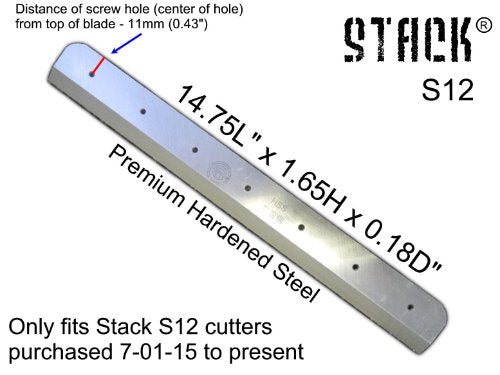 Stack S12 - Cutting Knife Blade